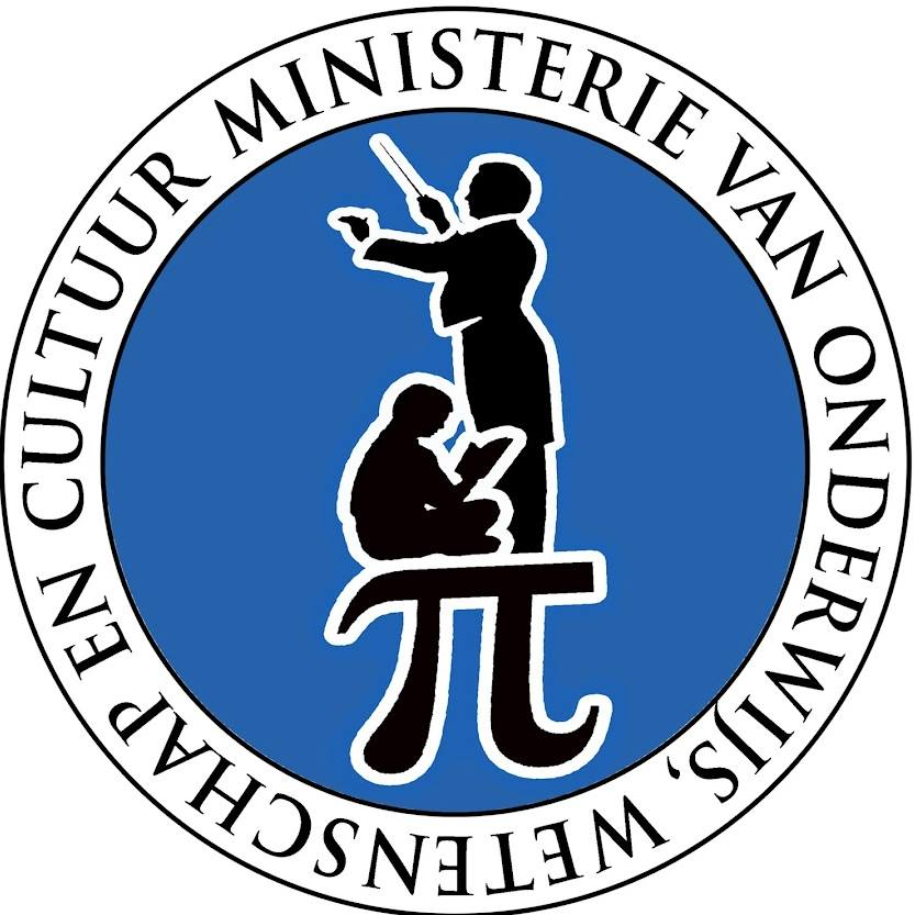 Officieel zegel van het Ministerie van Onderwijs, Wetenschap en Cultuur (MinOWC)